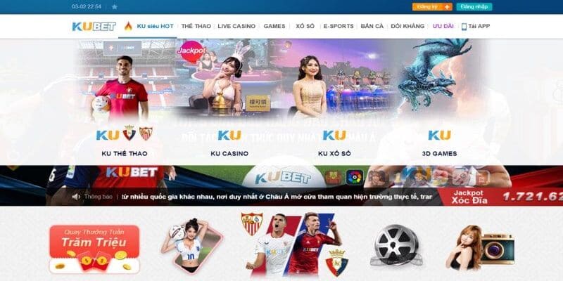 Hệ thống game tại Kubet