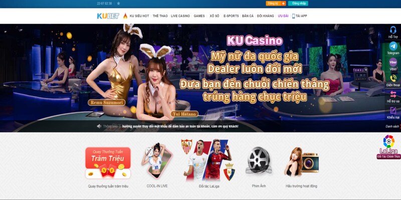 Bạn cần vào link đăng nhập Kubet chính chủ